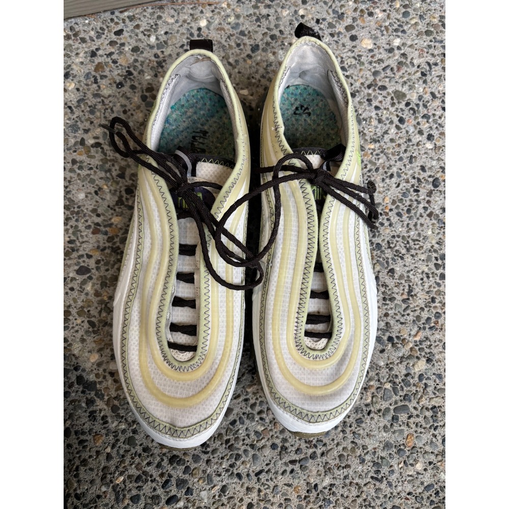 Nike Air Max Terrascape 97 White Vivid Green DJ5019-002 Men's Size‎ 12 - Picture 7 of 10